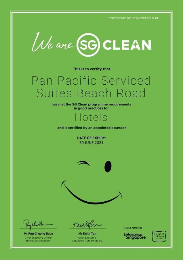 Pan Pacific Serviced Suites Beach Road, سنغافورة المظهر الخارجي الصورة